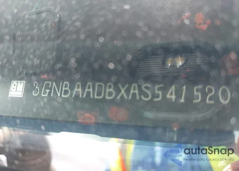 2010 Chevrolet Hhr Ls из США, поврежденный, VIN 3GNBAADBXAS541520